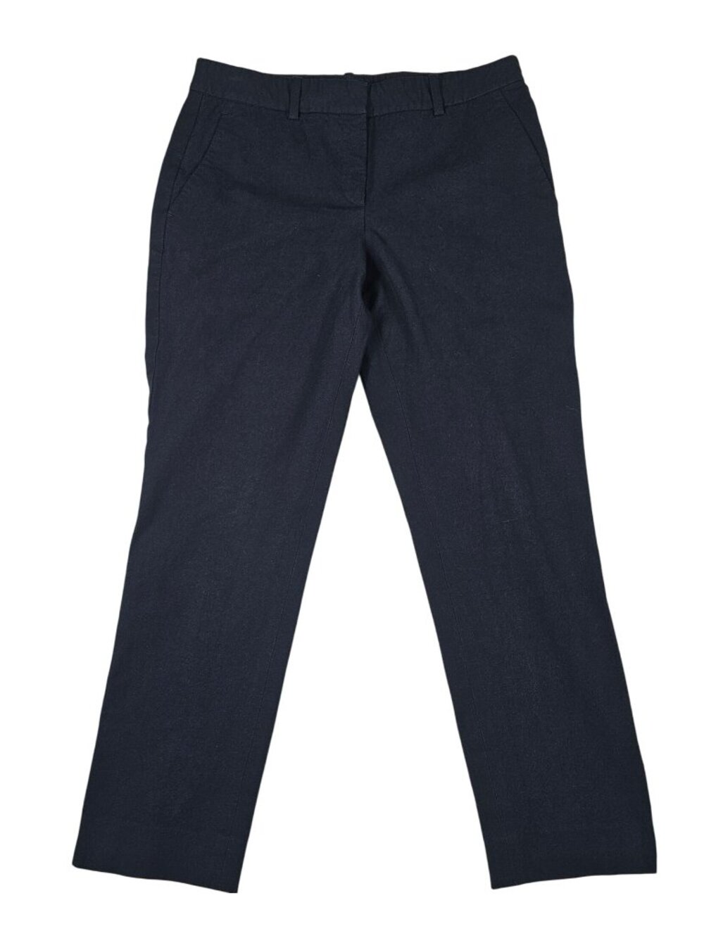 Theory Izelle C Jetty Stretch Dress Pants Size 4 Black Trousers